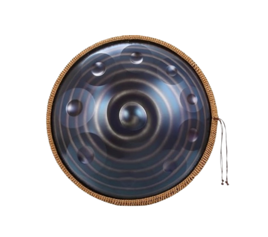 Handpan ELÜNA – Ré mineur, 9 à 12 notes – Lunveil