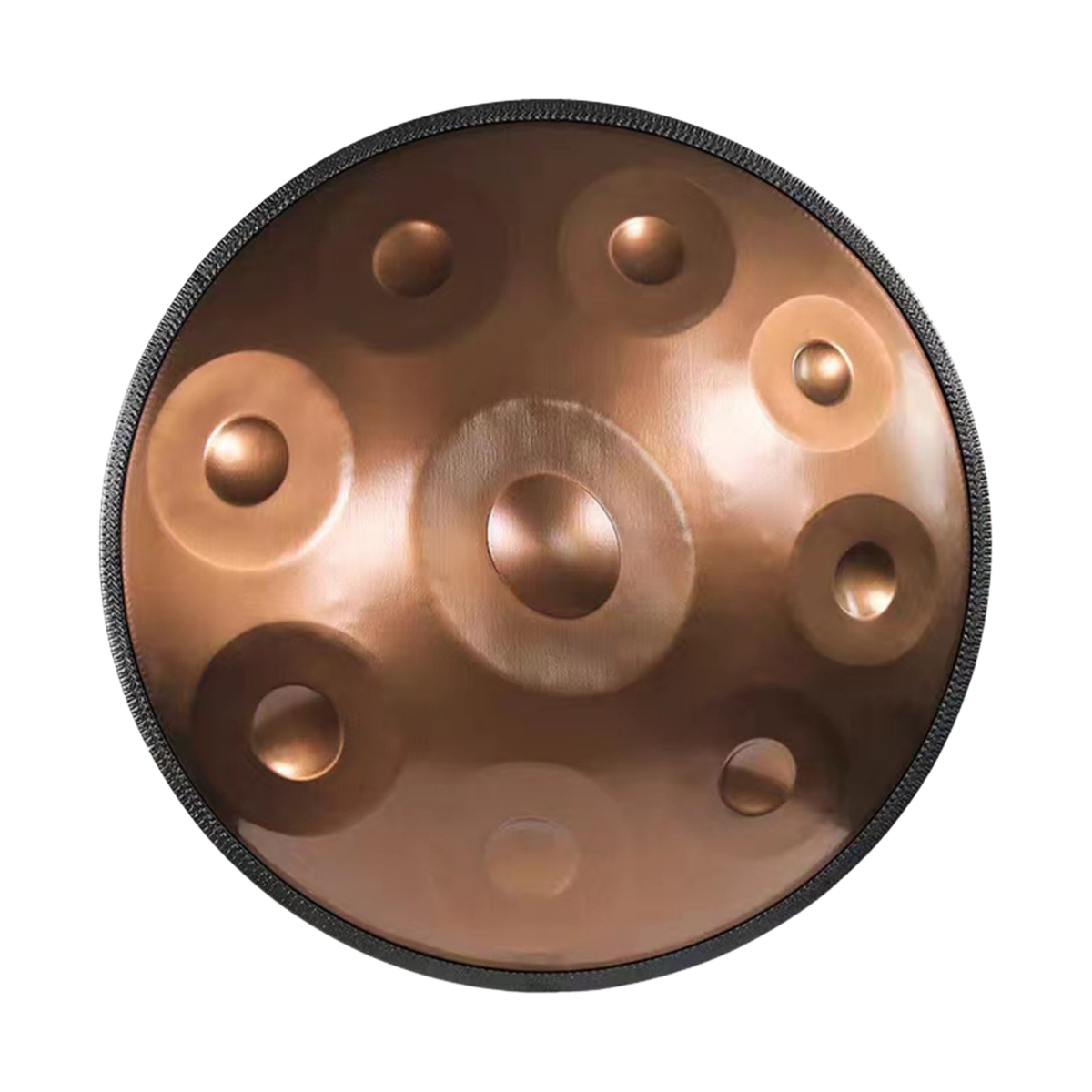 Handpan MYRÄN – Ré mineur, 9 à 12 notes – Lunveil