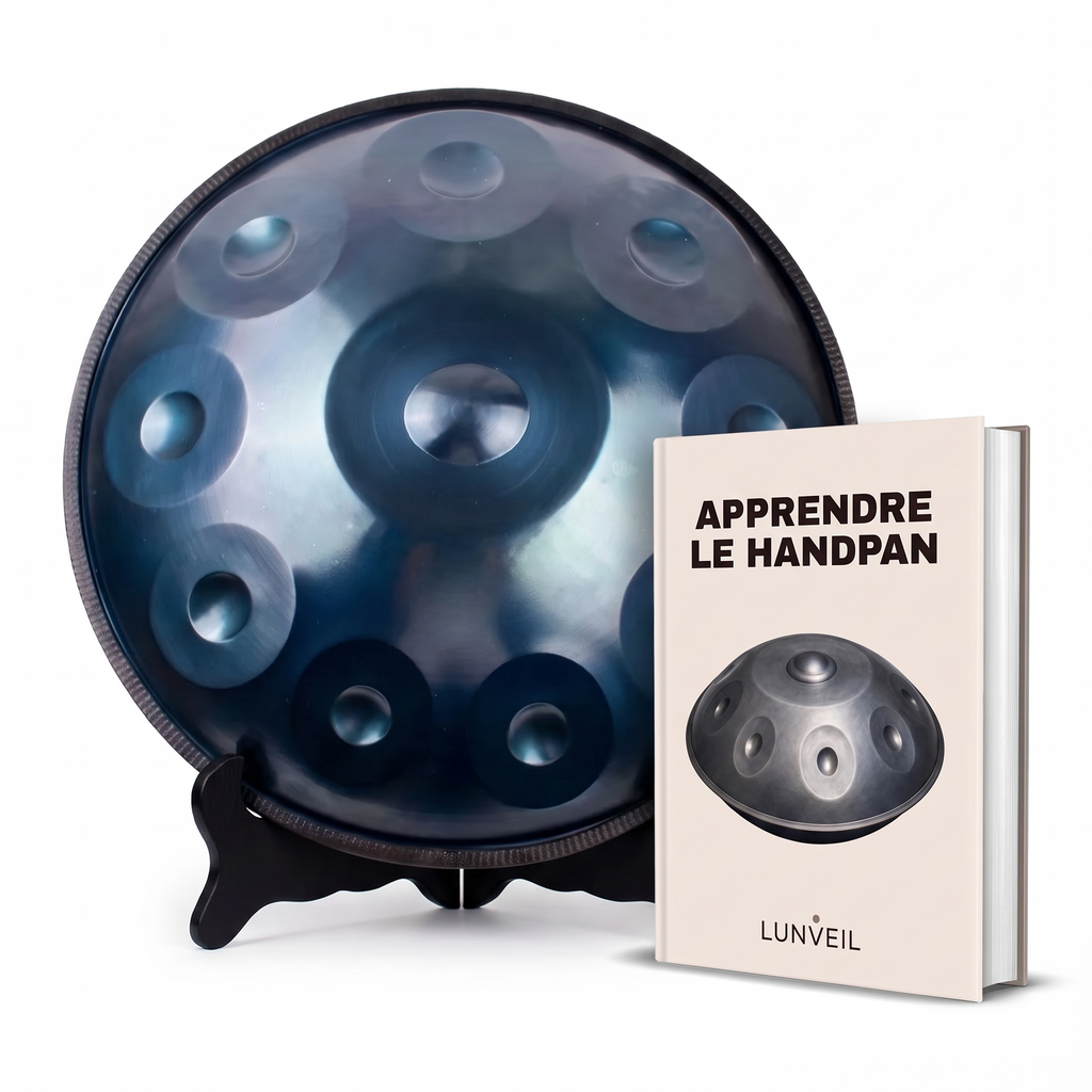 Handpan SONARA Lunveil avec la méthode Apprendre le handpan