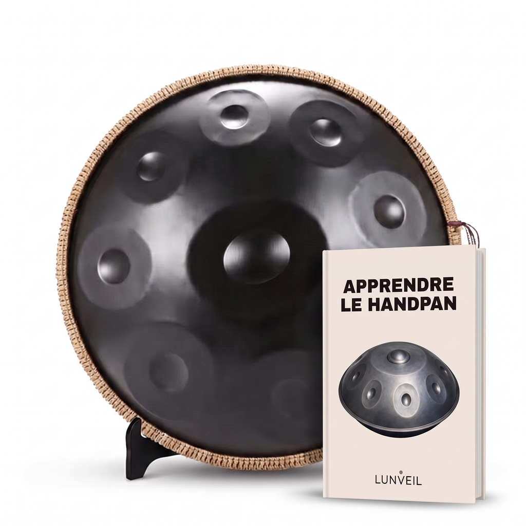 Handpan AZKAR Lunveil avec la méthode Apprendre le handpan