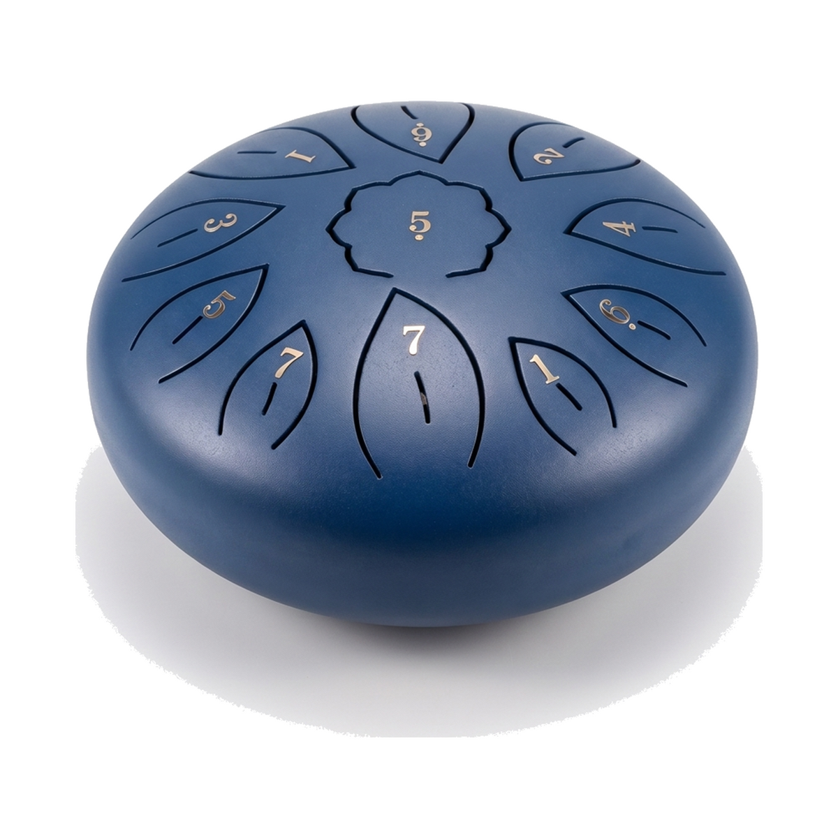 Tongue drum NORA bleu, 8 langues, Re mineur
