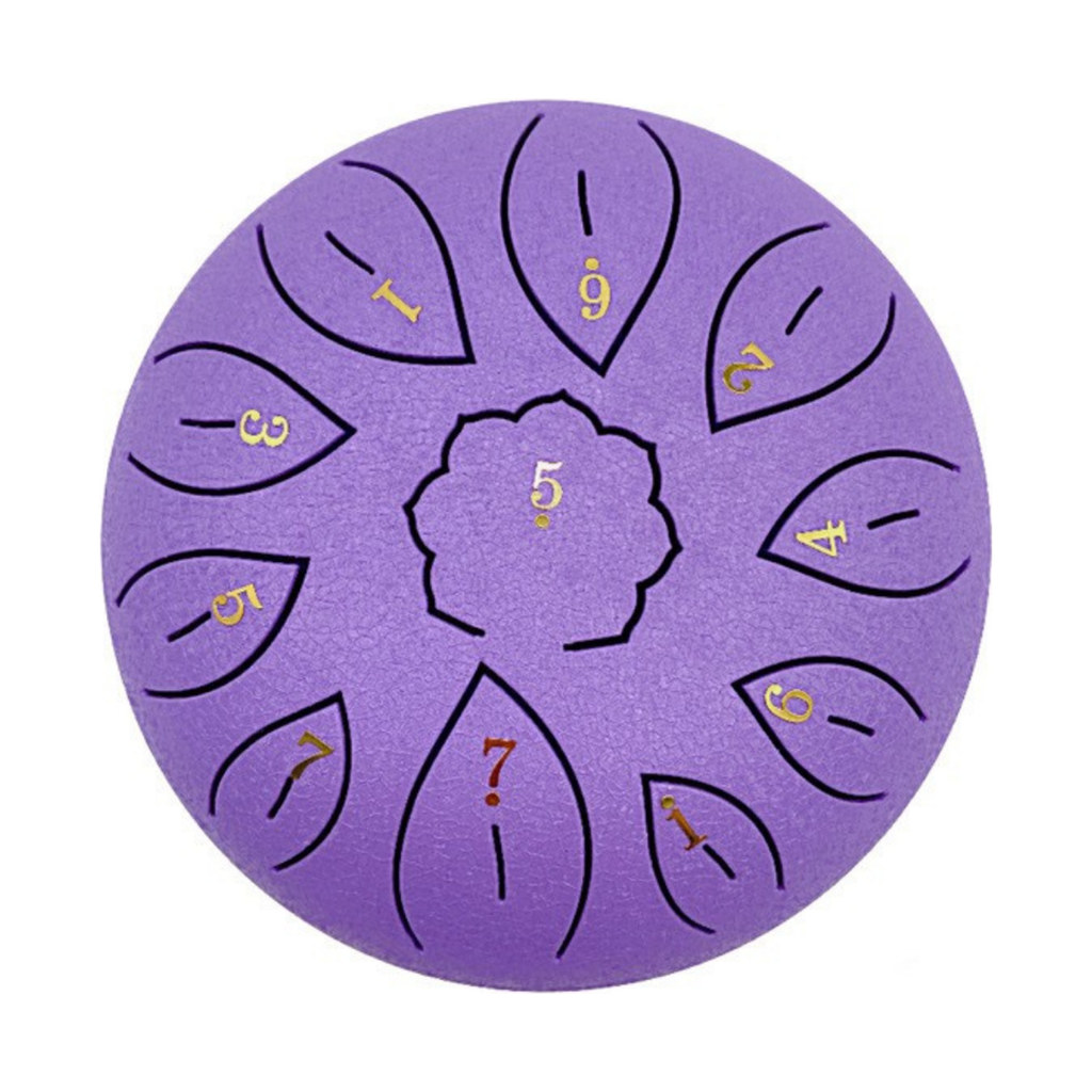 Tongue Drum NÖRA – 8 langues, Ré mineur – Lunveil