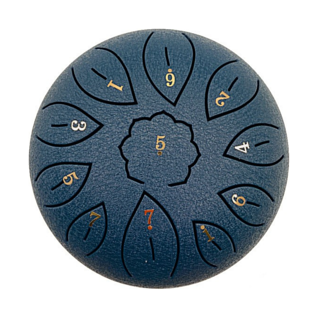 Tongue Drum NÖRA – 8 langues, Ré mineur – Lunveil
