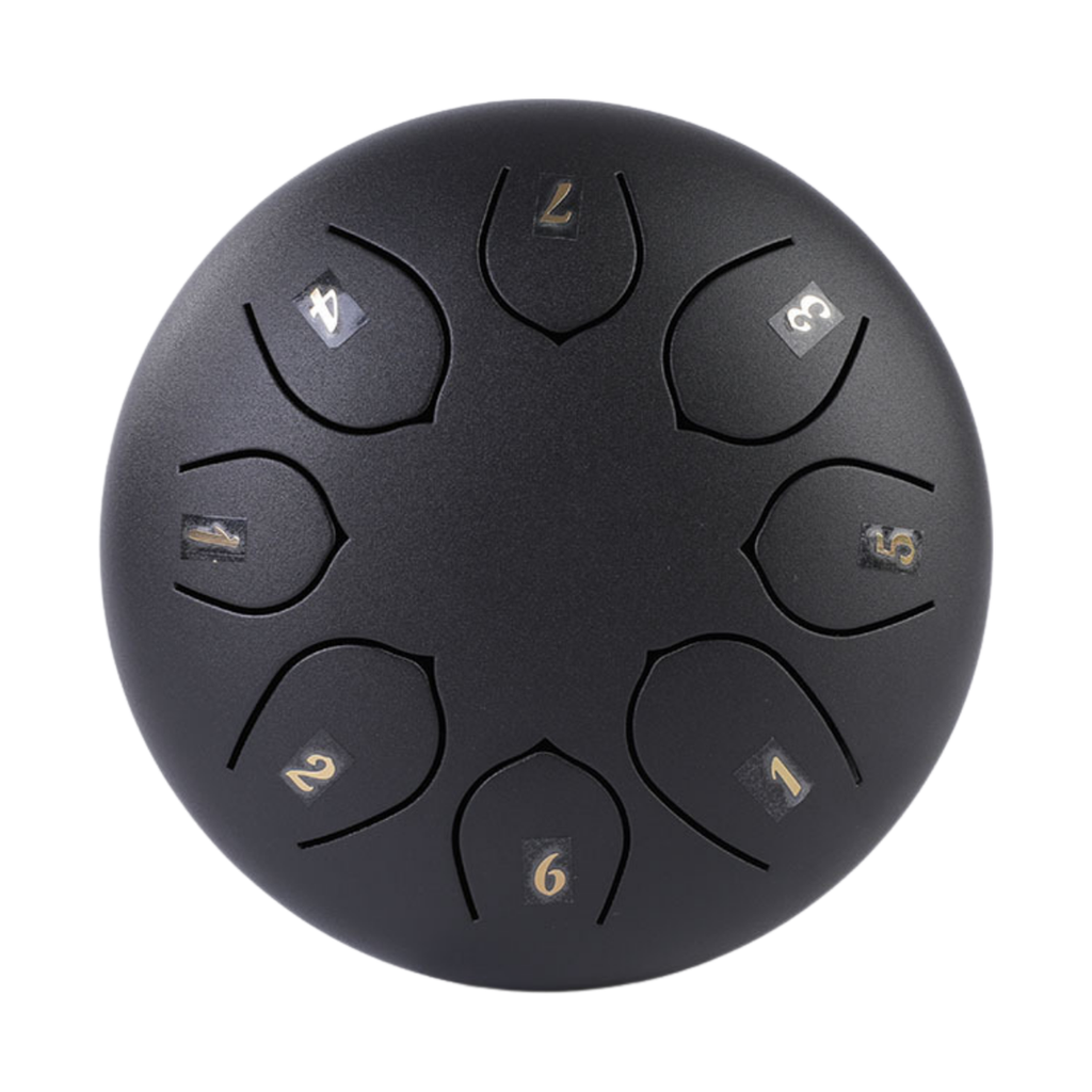 Tongue Drum KYARA – 8 langues, Ré mineur – Lunveil