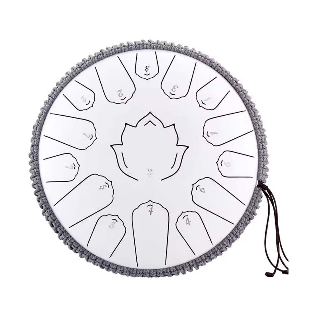 Tongue Drum LÛMIR – 15 langues, Ré mineur – Lunveil