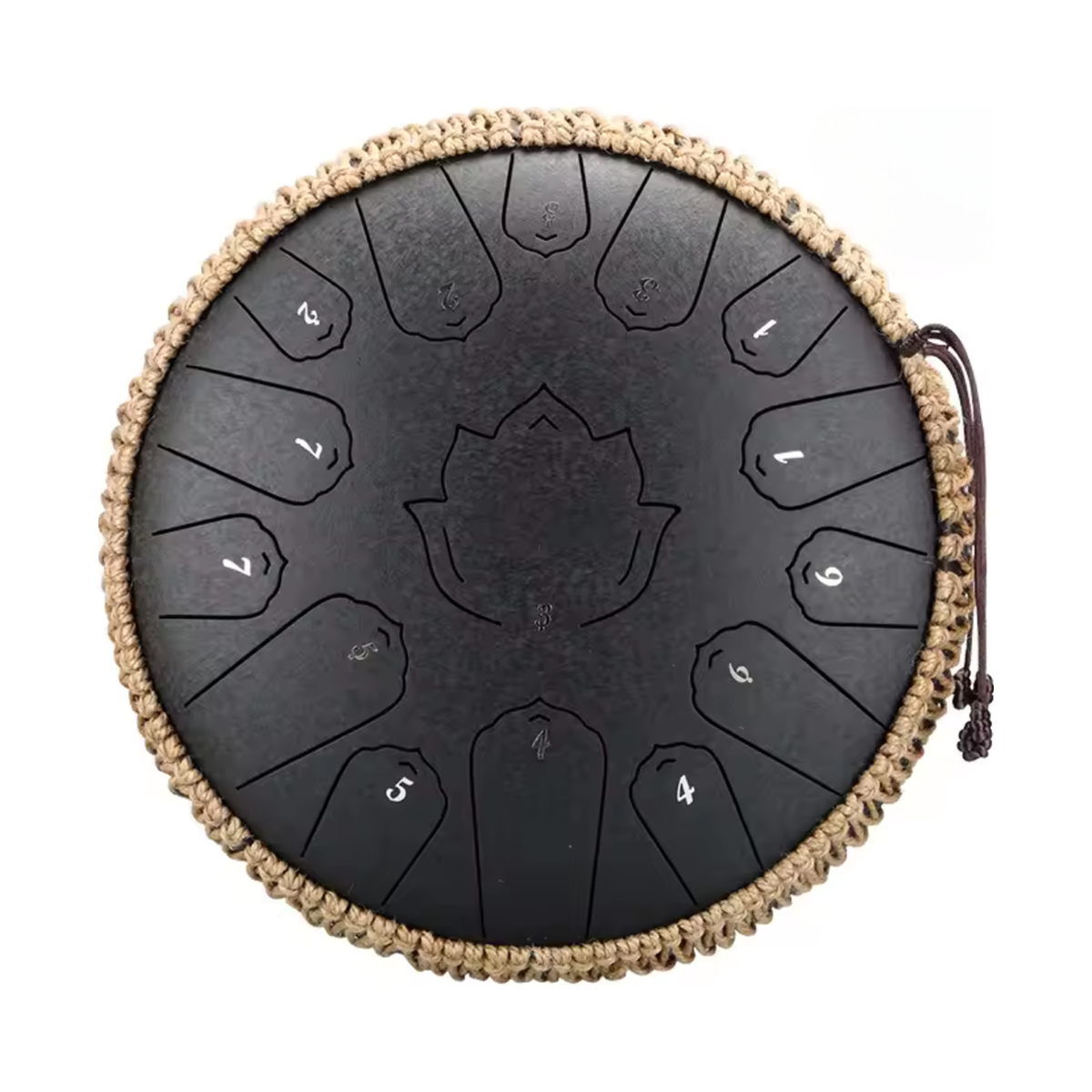 Tongue Drum LÛMIR – 15 langues, Ré mineur – Lunveil