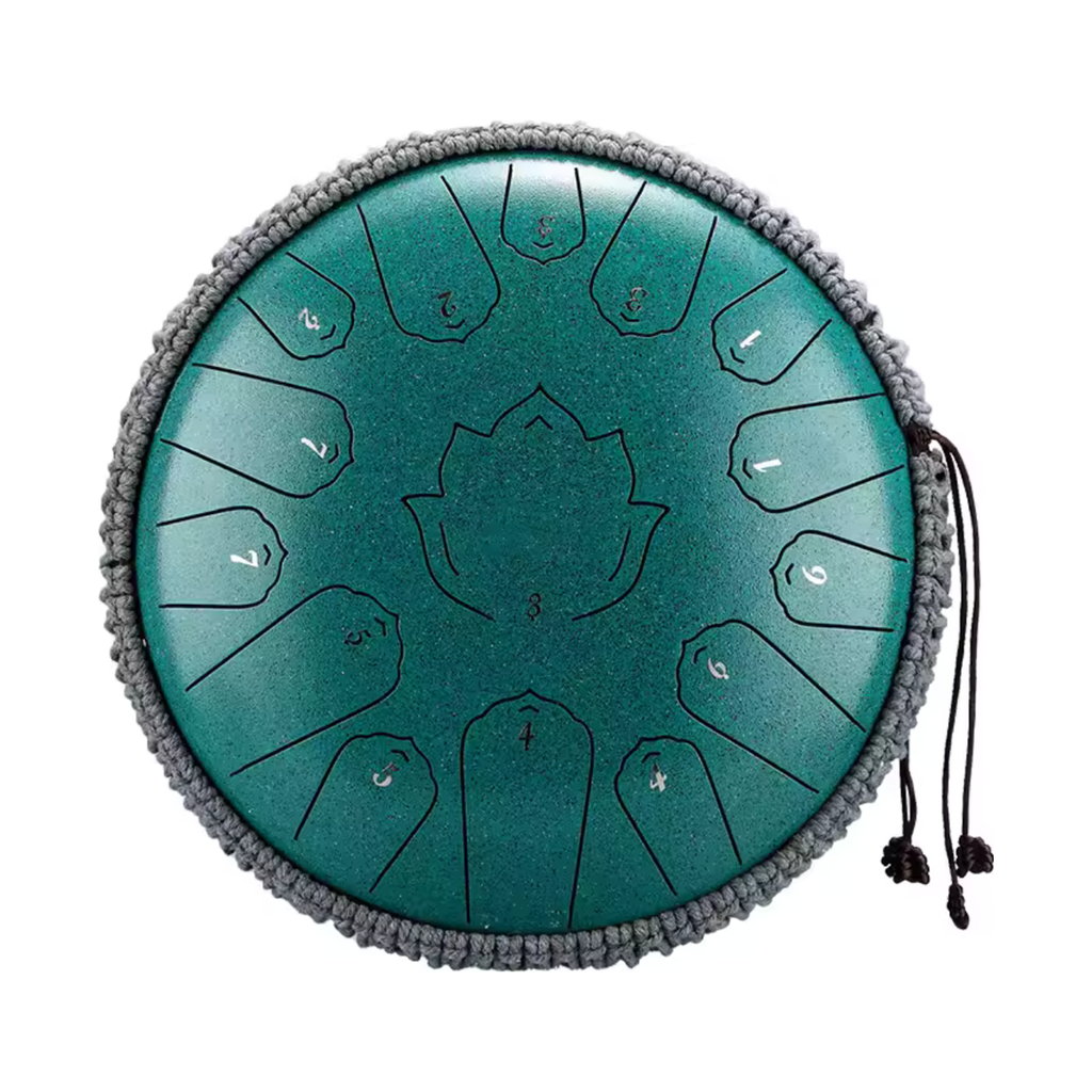 Tongue Drum LÛMIR – 15 langues, Ré mineur – Lunveil
