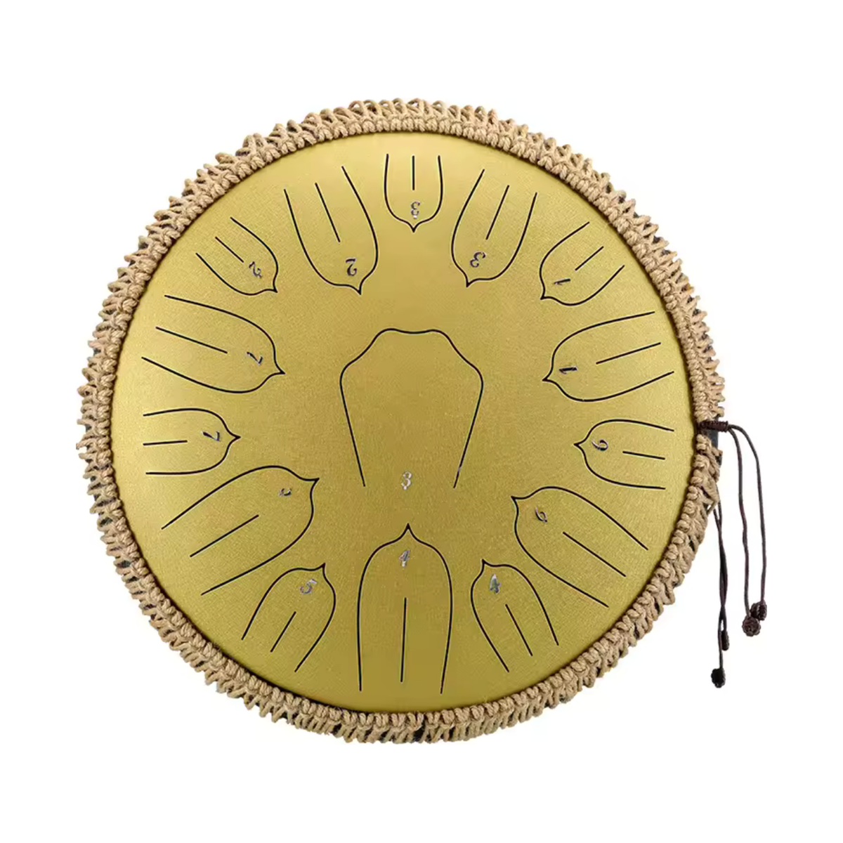 Tongue Drum ORÏN – 13 langues, Ré mineur – Lunveil